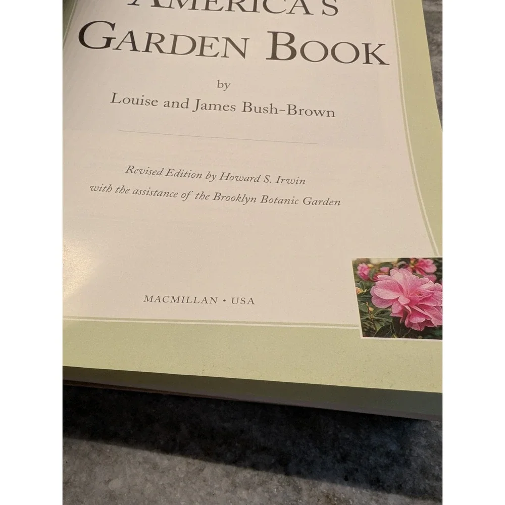 America's Garden‎ Book By Louise Bush Hardcover